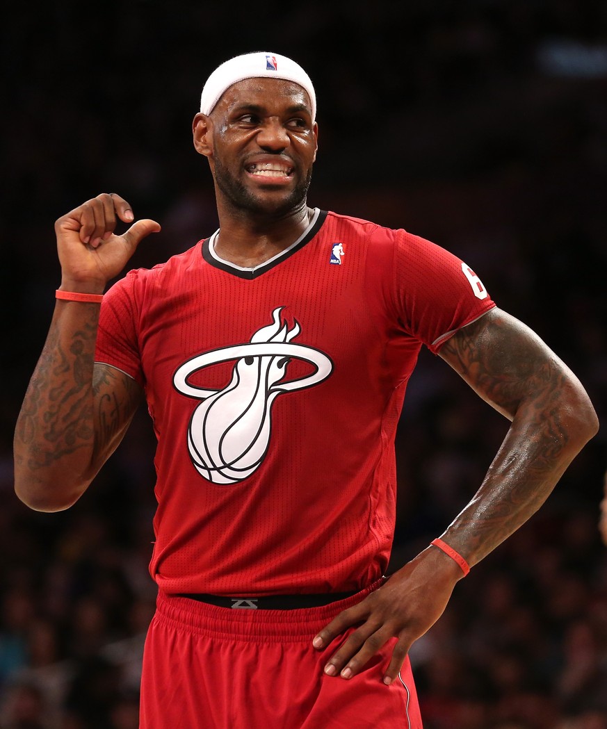LeBron James wurde mit 19 Jahren Vater. Zum selben Zeitpunkt begann seine Karriere in der NBA. 