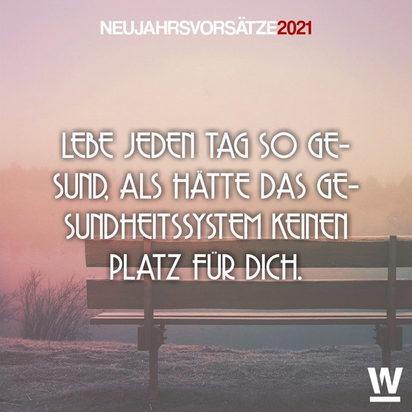 Jahresvorsätze 2021 lustig ironisch Motivation Inspiration Bilder Spass Neujahr Silvester 2020 31. Dezember