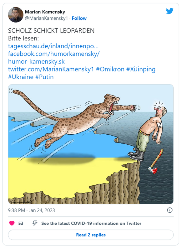 The best memes and caricatures that summarize Putin’s awkward situation