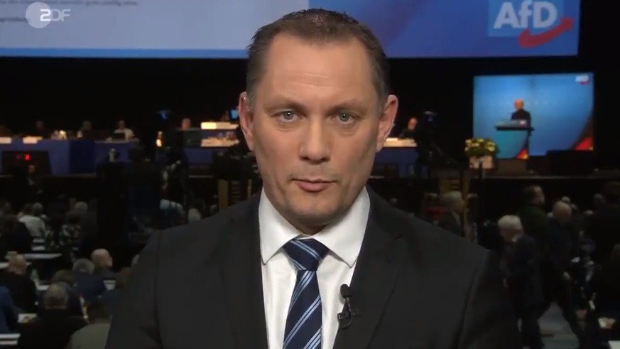 Neuer Afd Chef Tino Chrupalla Blamiert Sich Beim Ersten Interview Watson