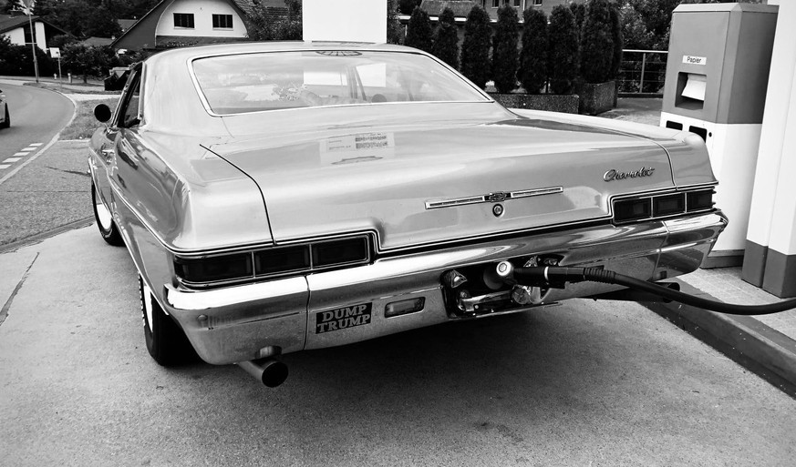 1966 chevrolet impala ss396 dump trump baroni schweiz auto retro benzin verbrauch