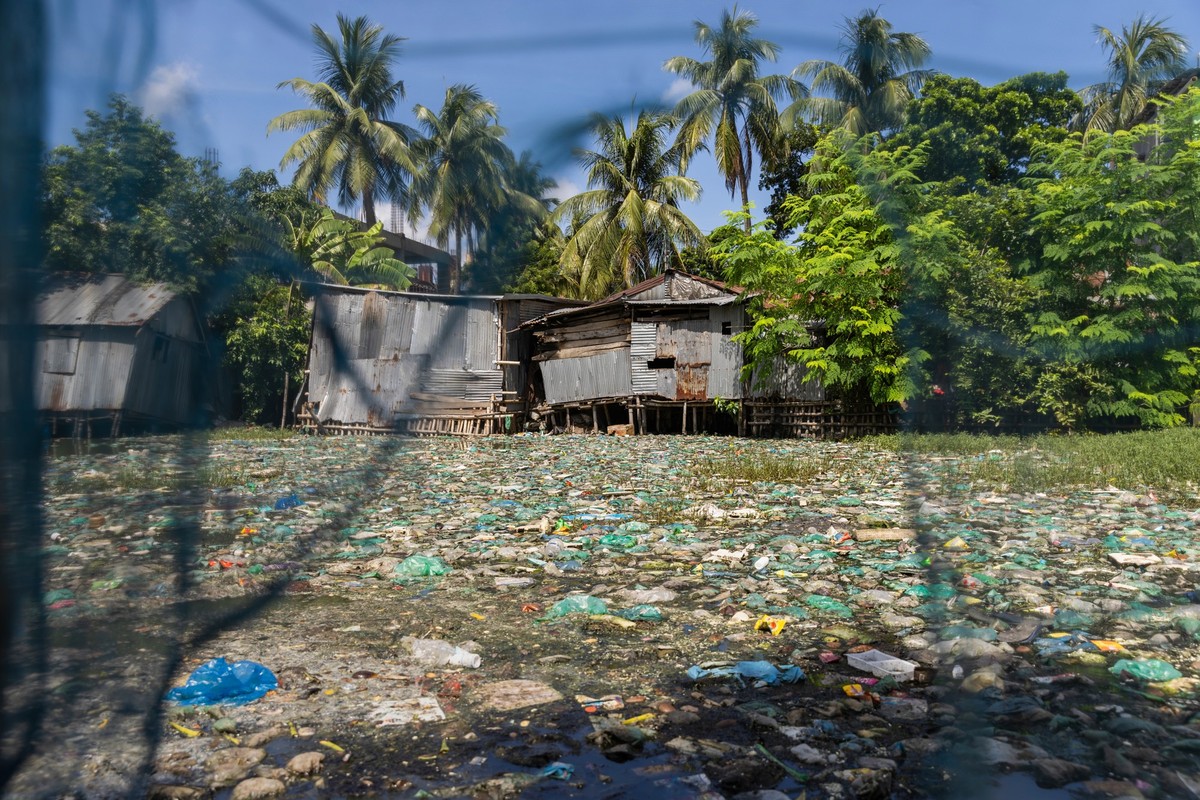 Unicef im Bastuhara Slum in Bangladesch.