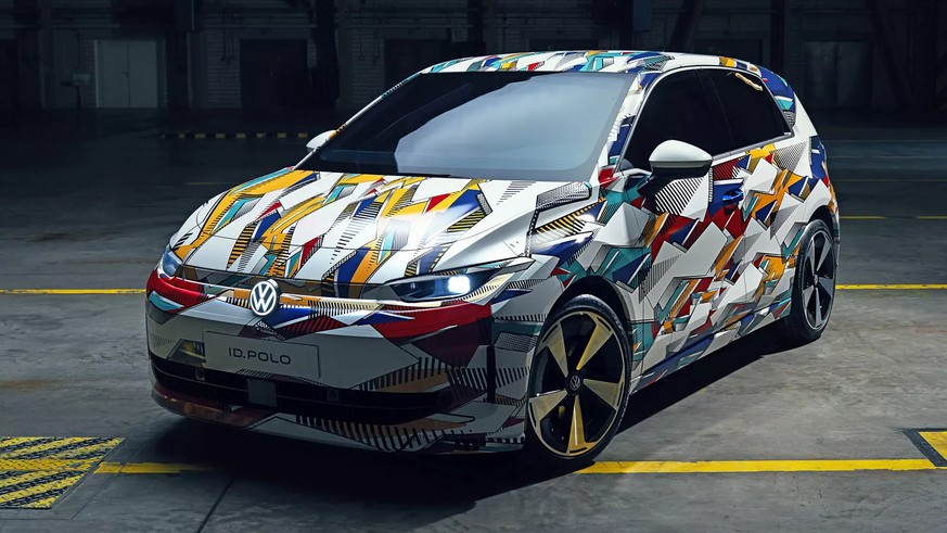 Der 2026 kommende ID. Polo ist der Kleinwagen-Bruder des ID. Cross.