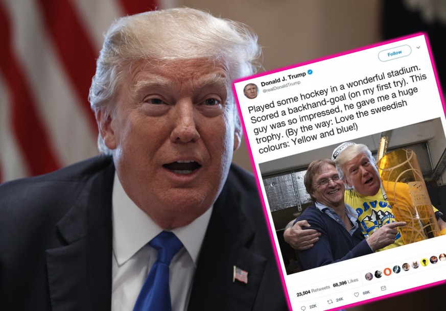 Trump in der Schweiz – diese 11 Tweets wird der Präsident ins Netz stellen