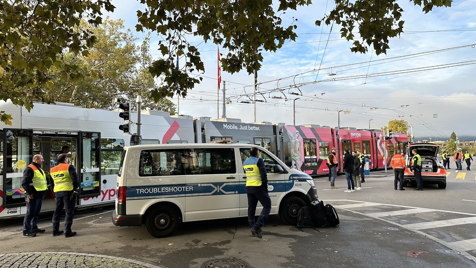Unfall Bellevue Zürich