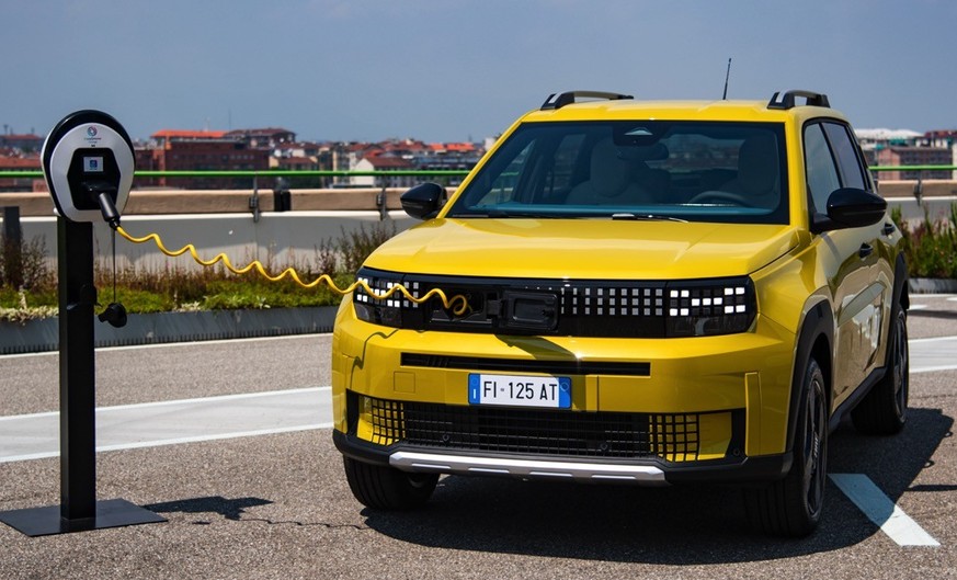 Der brandneue Fiat Grande Panda ist 3,99 Meter lang.