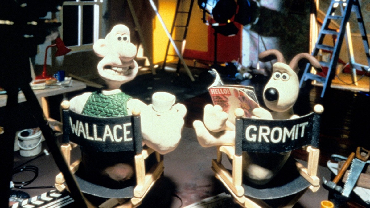 THE WRONG TROUSERS, aka WALLACE &amp; GROMIT IN THE WRONG TROUSERS, from left: Wallace, Gromit, 1993 Courtesy Everett Collection ACHTUNG AUFNAHMEDATUM GESCH