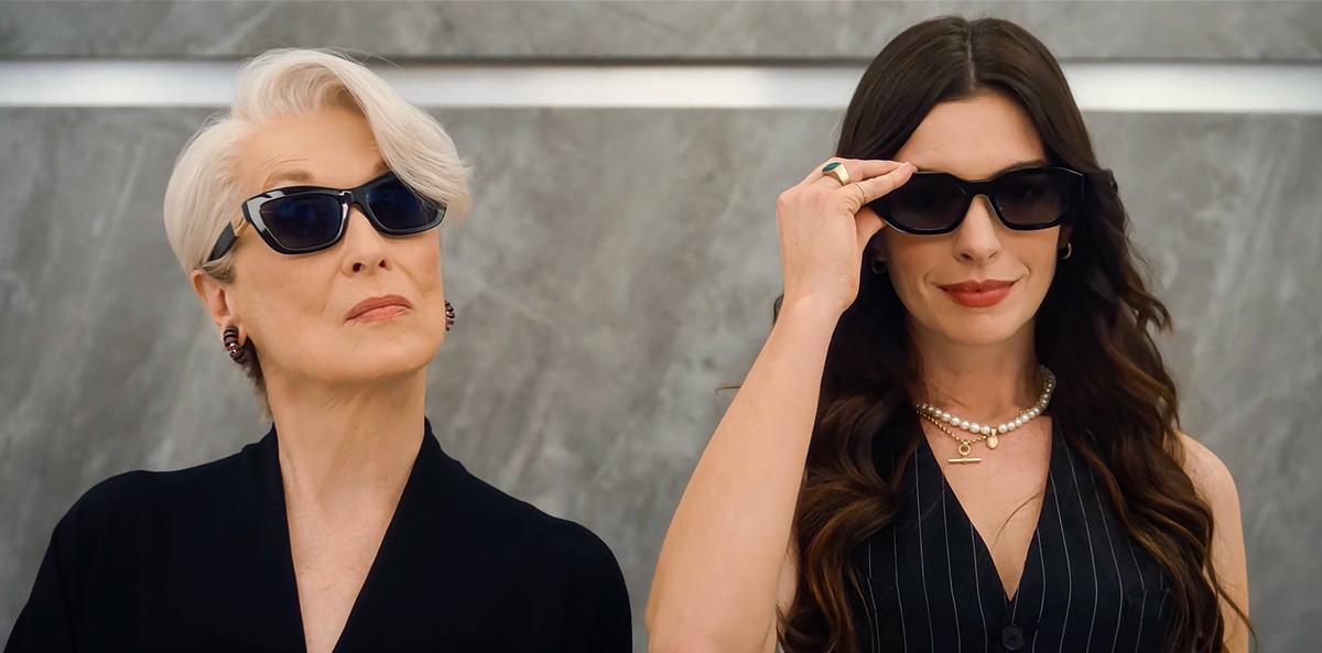 Meryl Streep and Anne Hathaway USA. Meryl Streep and Anne Hathaway in a scene from CWalt Disney Studios new film: The Devil Wears Prada 2 2026. PLOT: Follows Miranda Priestly s struggle against Emily  ...