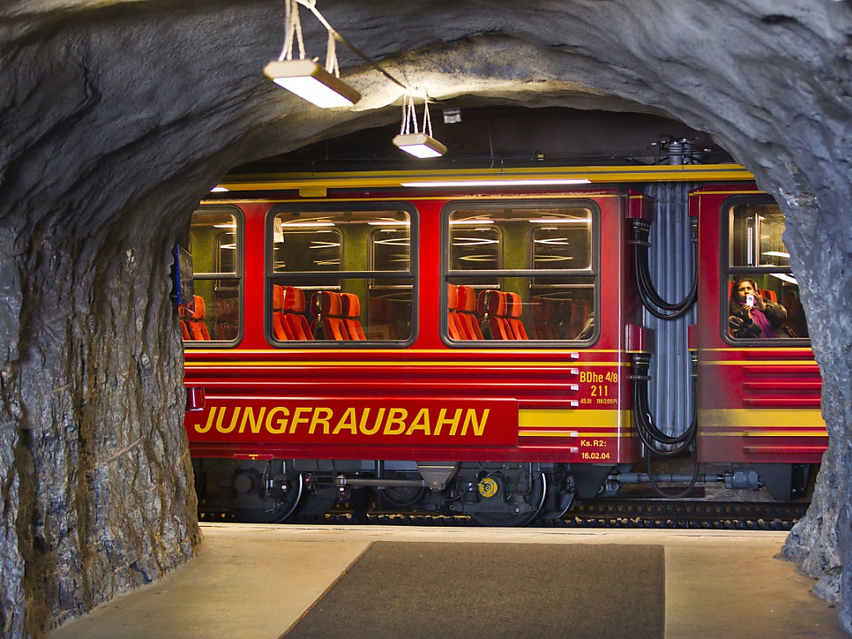 Die Jungfraubahn hat erneut einen Rekordgewinn erzielt und erhöht die Dividende. (Archiv)