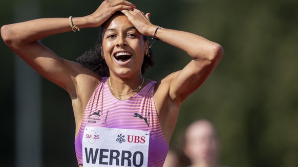 La joie d&#039;Audrey Werro apr
