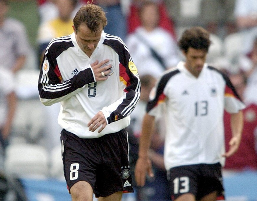 19.06.2004: In einer düsteren Stunde stolpert Deutschland an der EM über Fussballzwerg Lettland