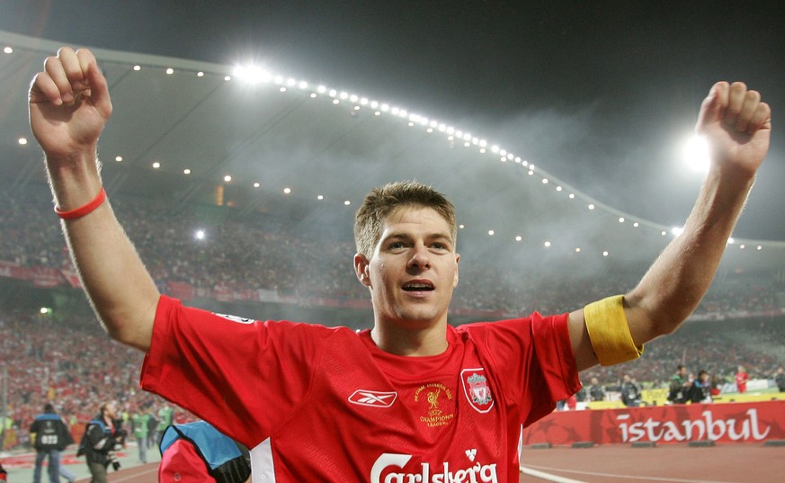 Steven Gerrard ist die Integrationsfigur des FC Liverpool. Der Gewinn der Champions League ist sein grösster Erfolg, einen Meistertitel konnte er nie gewinnen.&nbsp;