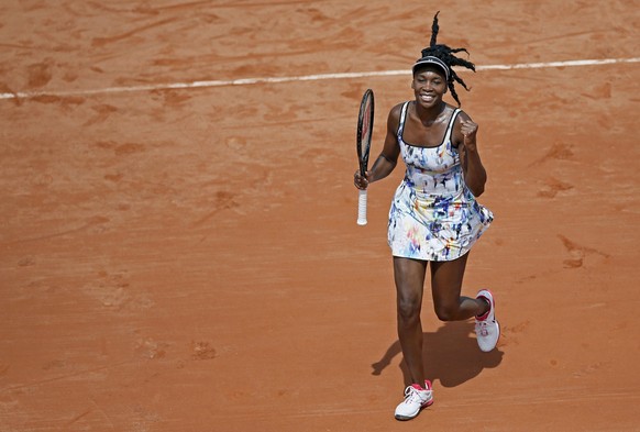 Happy: Venus Williams ist eine Runde weiter.