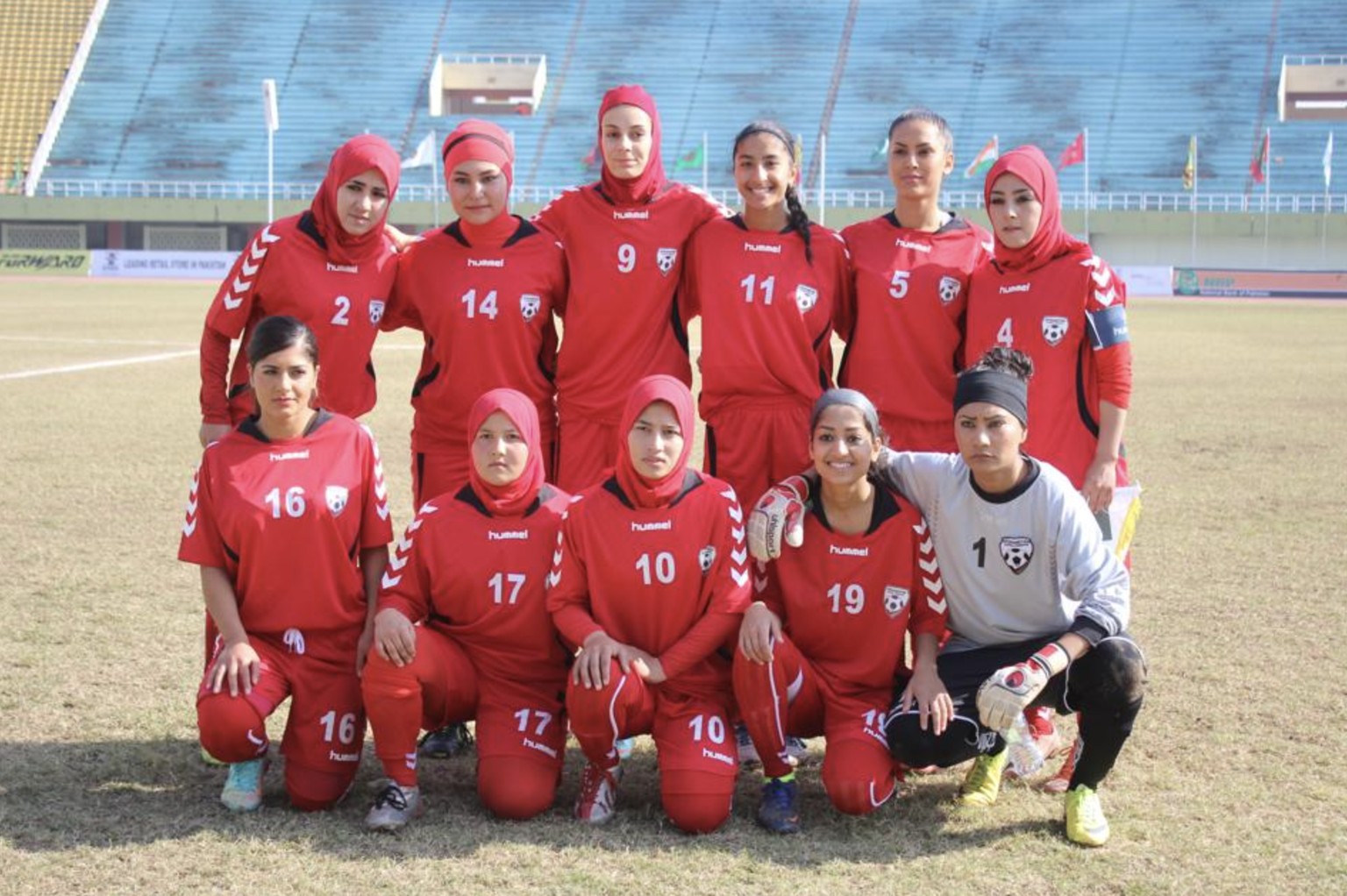 Madina Azizi und das afghanische Frauen-Fussball-Nationalteam