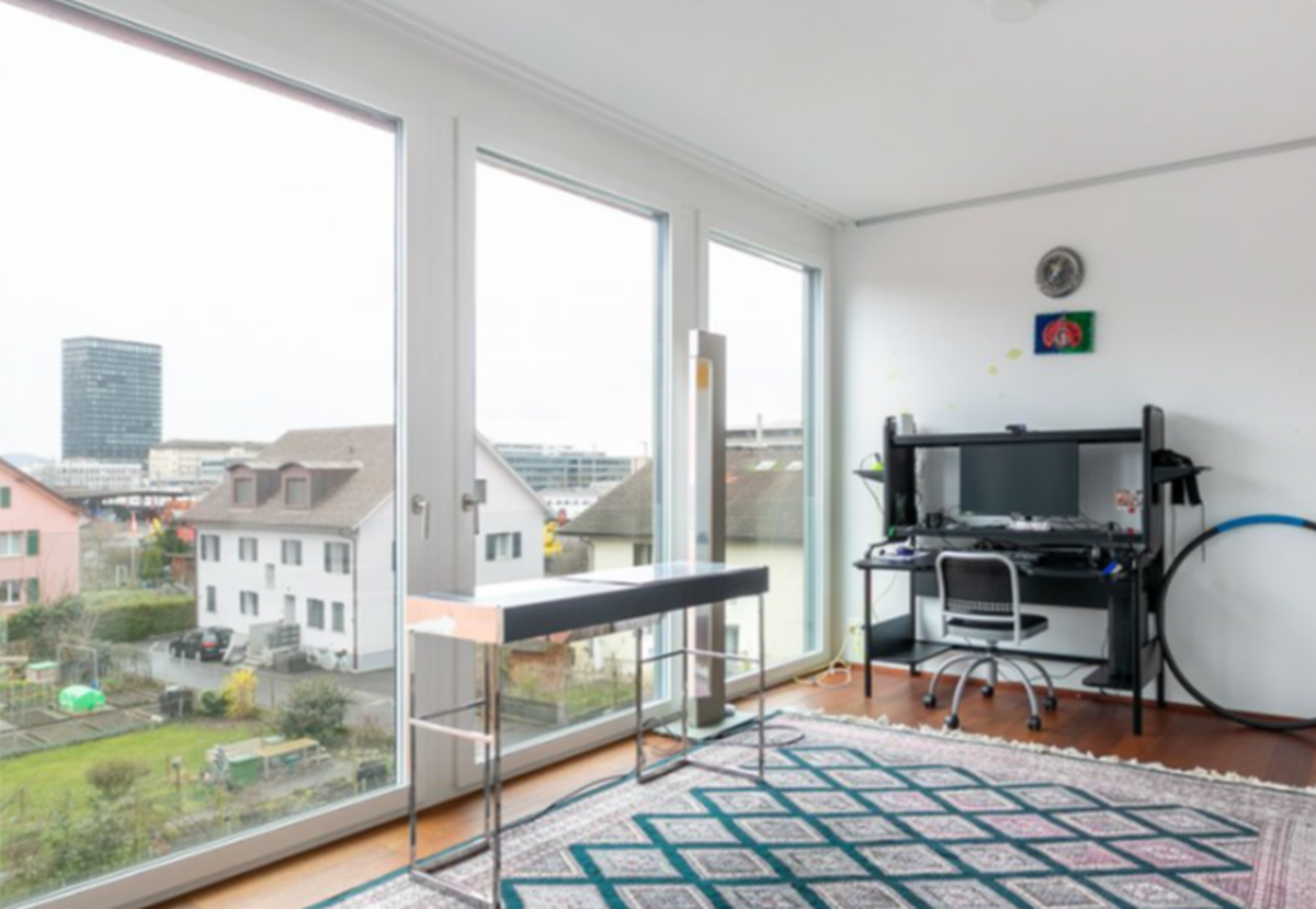 Wohnen ist Luxus-Serie: Wohnungsbesichtigung einer teueren Wohnung in der Stadt Zug für 7'700 Franken Miete im Monat.