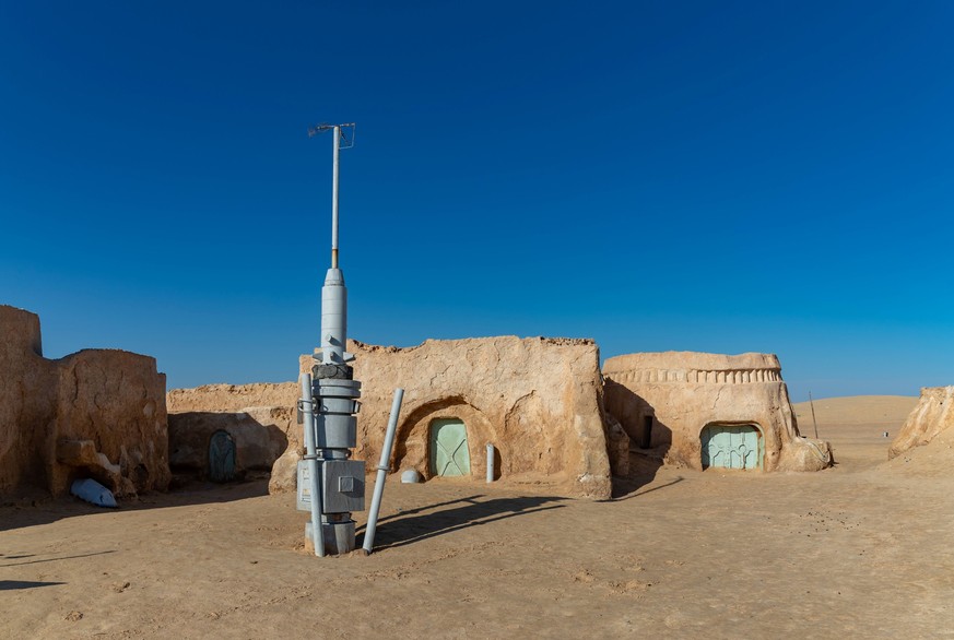 Star Wars - Mos Espa in Tunesien A picture of the Star Wars - Mos Espa shooting location in Tunisia. (License=RM) Copyright: xZoonar.com BrunoxCoelhox 23579455