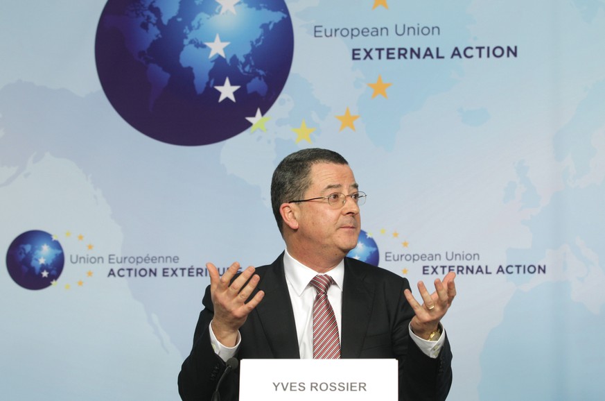 EDA-Staatssekretär Yves Rossier weiss nicht, wie es zwischen der EU und der Schweiz weitergehen wird.
