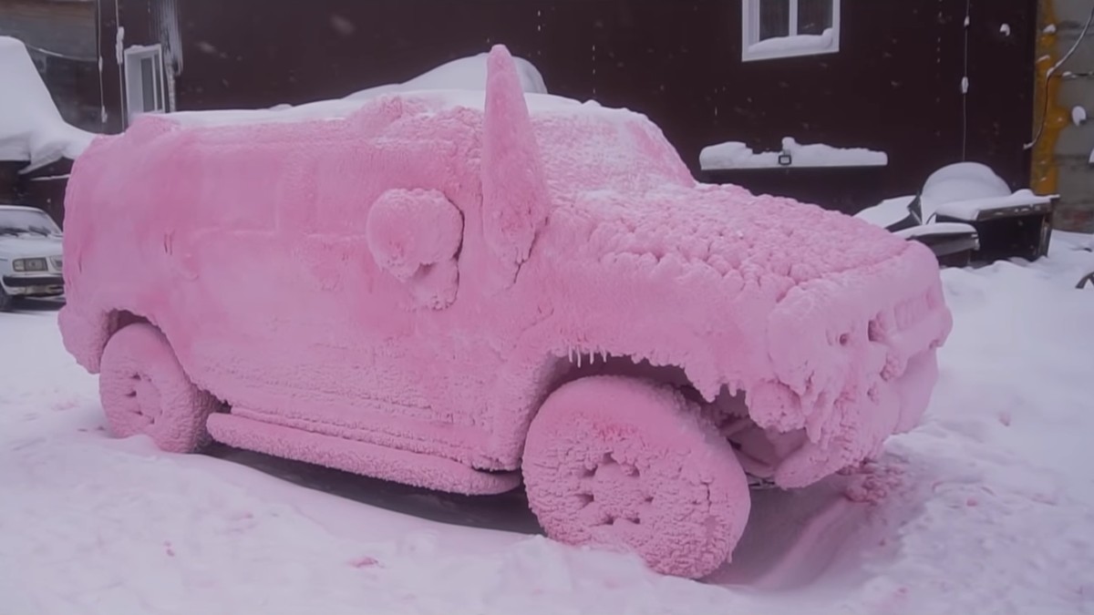 garage 54 rosaroter hummer bei -40 gewaschen https://youtu.be/RnpcnYTiWrM