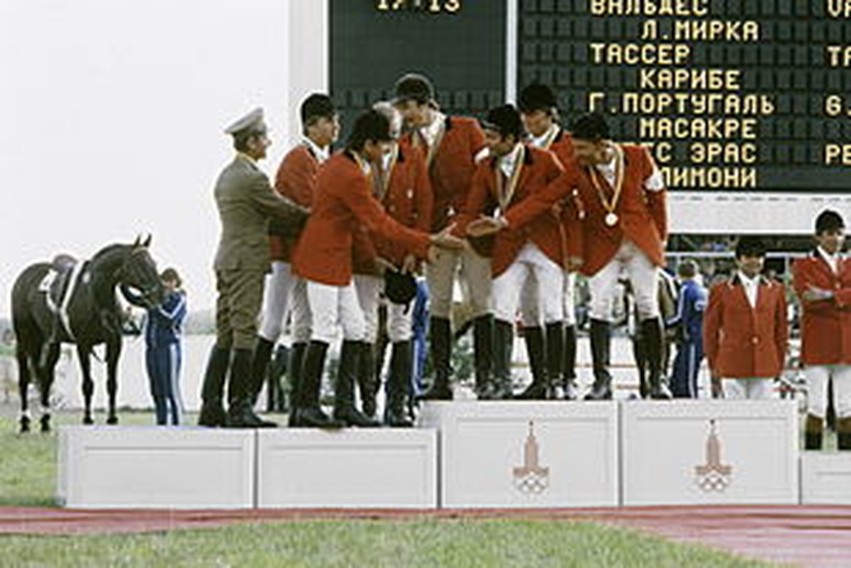 1980 Olympia Moskau Russland und Polen