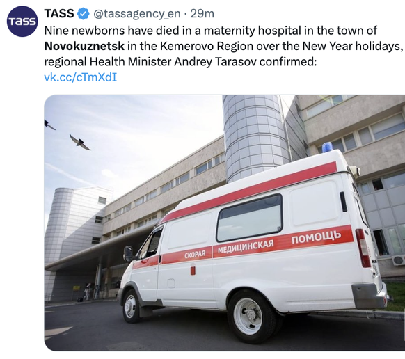 Russland Russia Krankenwagen ambulance Ambulanz