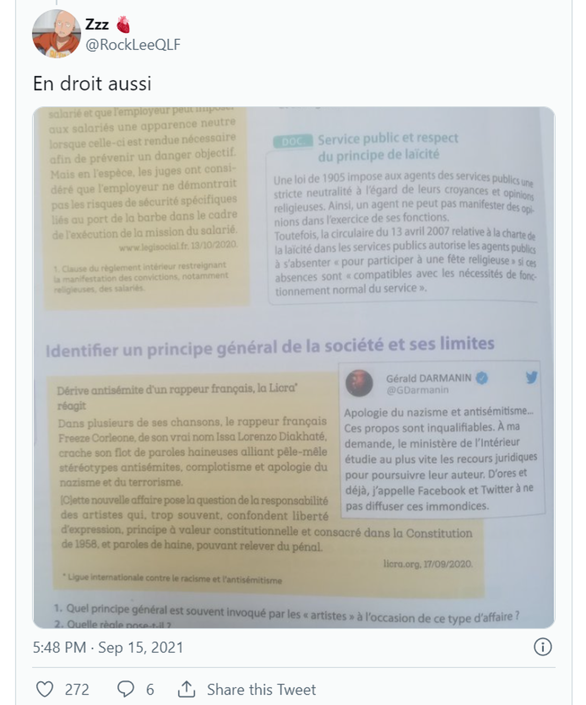 Freeze Corleone est désormais étudié à l'Université