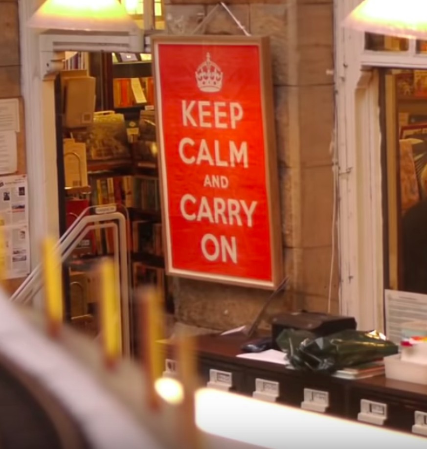 Keep Calm and Carry On – wenn ein Weltkriegsplakat plötzlich wieder hochaktuell wird