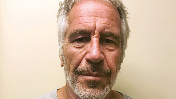 FILE - This March 28, 2017, file photo, provided by the New York State Sex Offender Registry shows Jeffrey Epstein. A woman whose claims of sexual abuse against Epstein were outlined in a federal indi ...