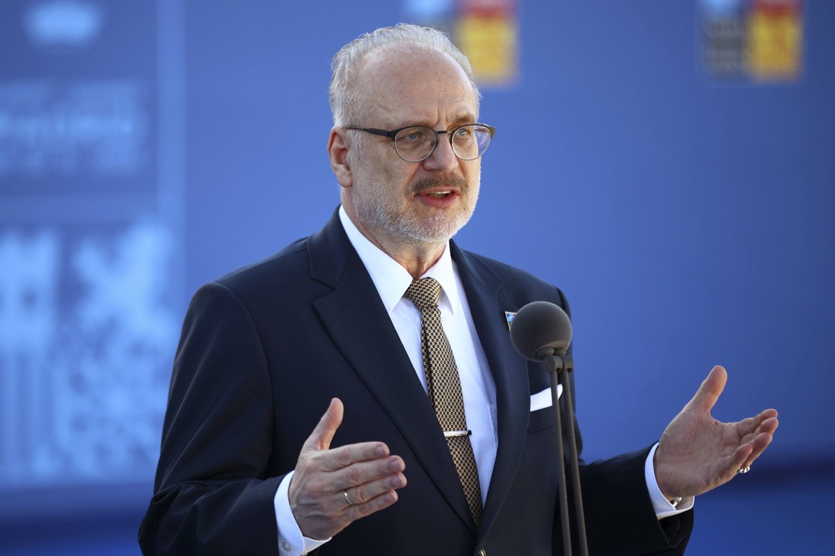 Egils Levits (70 ans) a été président de la Lettonie, république balte, de 2019 à 2023. Auparavant, il a été juge et diplomate, notamment en tant qu'ambassadeur en Suisse.