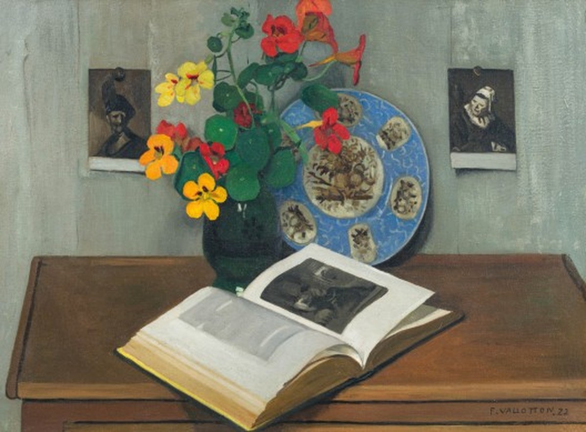 «Nature morte à l'assiette bleue»