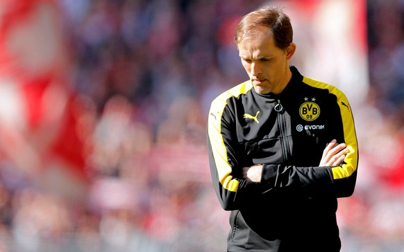 epa05998920 (FILE) - Dortmund&#039;s head coach Thomas Tuchel reacts during the German Bundesliga soccer match between Borussia Dortmund and 1. FC Cologne in Dortmund, Germany, 29 April 2017. Accordin ...