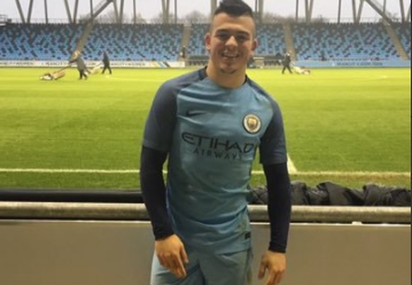 Lorenzo Gonzalez hat bei ManCity gut lachen.