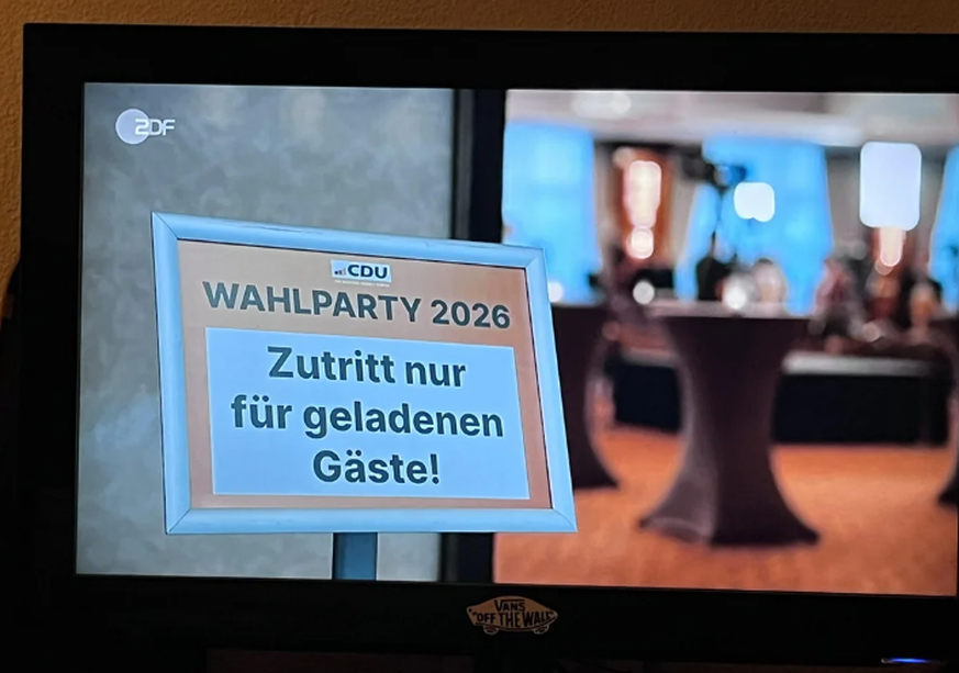 Lustige Fails: Grammatikfehler bei Wahparty