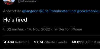 Twitter-Entwickler stellt Musk bloss und wird öffentlich gefeuert