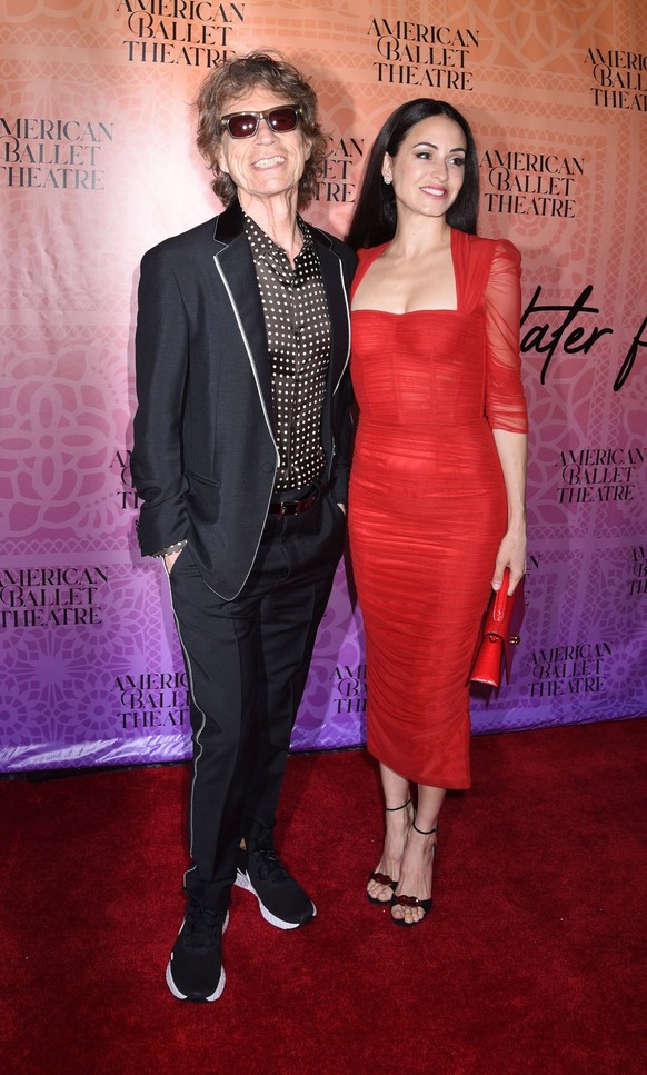 2023 American Ballet Theatre s opening night of Like Water For Chocolate at the Metropolitan Opera House on June 22, 2023 in New York city. Featuring: Mick Jagger and Melanie Hamrick When: 22 Jun 2023 ...