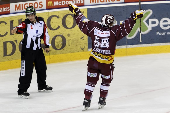 Romain Loeffel erzwingt in der Verlängerung die Entscheidung für Servette.