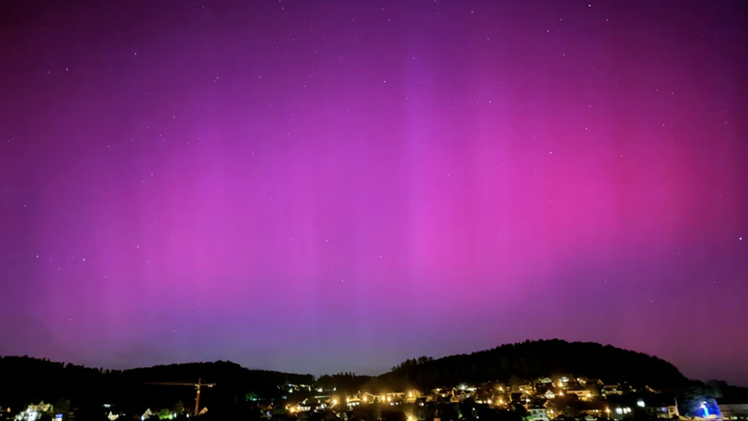 Polarlichter in Hüntwangen