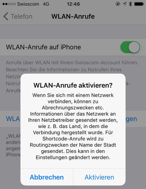 Die Funktion WLAN-Anrufe kommt mit iOS 9.1.