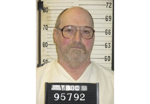 FILE - This undated file photo provided by the Tennessee Department of Correction shows inmate David Earl Miller in Nashville, Tenn. Tennessee death row inmate Miller faces a Tuesday afternoon, Nov. 2 ...