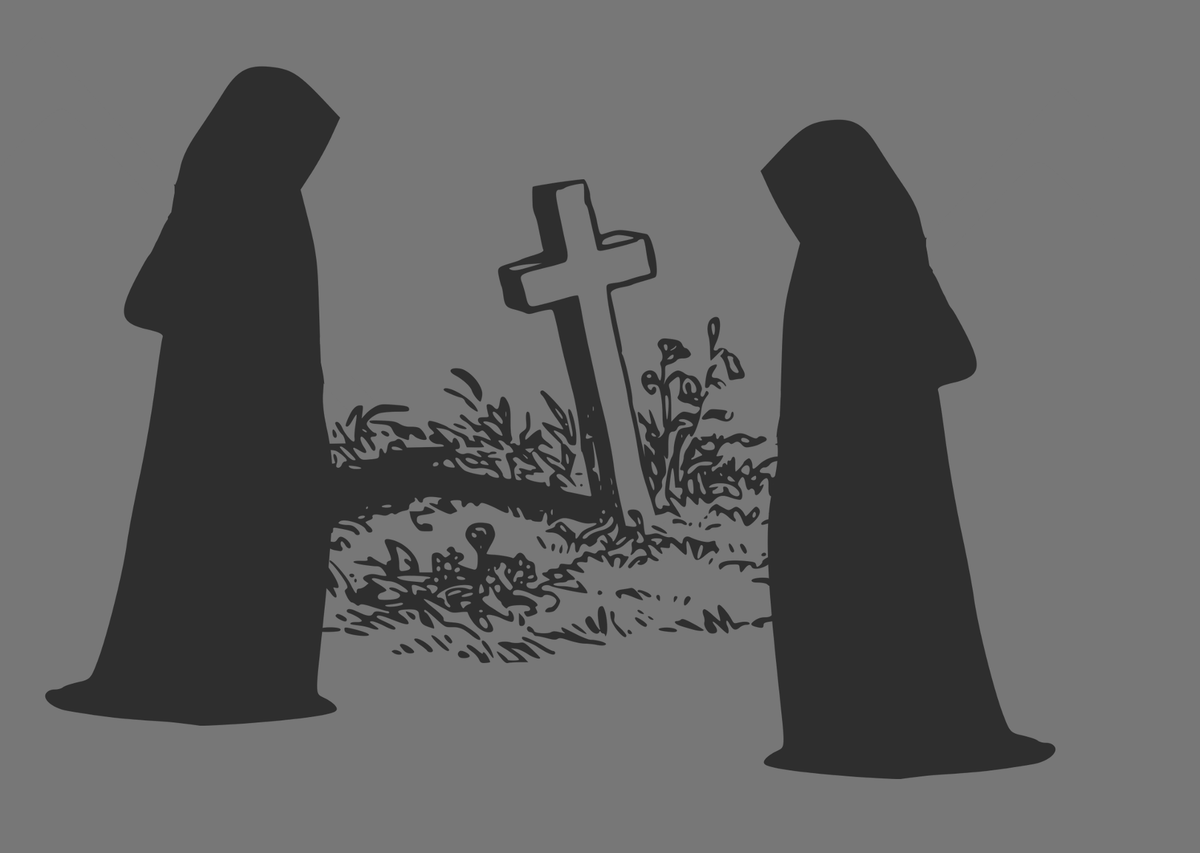 Mönche, Grab, gruselig, Illustration
https://pixabay.com/de/tod-grim-reaper-schnitter-sense-2024663/
https://pixabay.com/de/bestattung-friedhof-kreuz-toten-1299277/