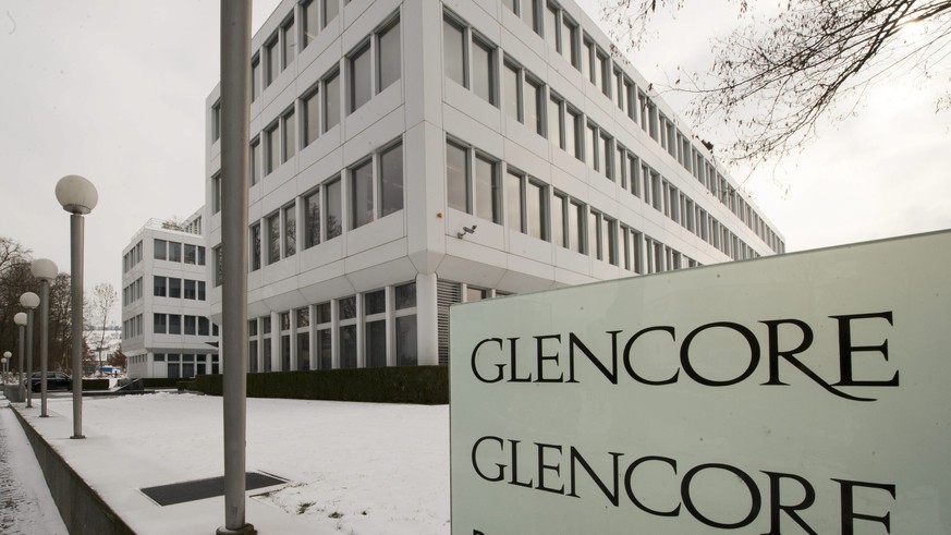 ARCHIVBILD ZU DEN HALBJAHRESZAHLEN BEI GLENCORE --- Der Hauptsitz der Firma Glencore in Baar, ZG, am Dienstag, 7. Februar 2012. Glencore und Xstrata fusionieren zu einem Megakonzern.(KEYSTONE/Sigi Tis ...