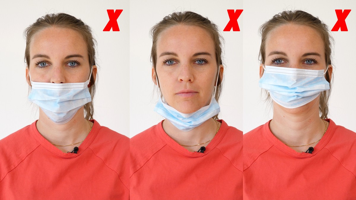 So solltest du Hygiene- und Schutzmasken nicht tragen.