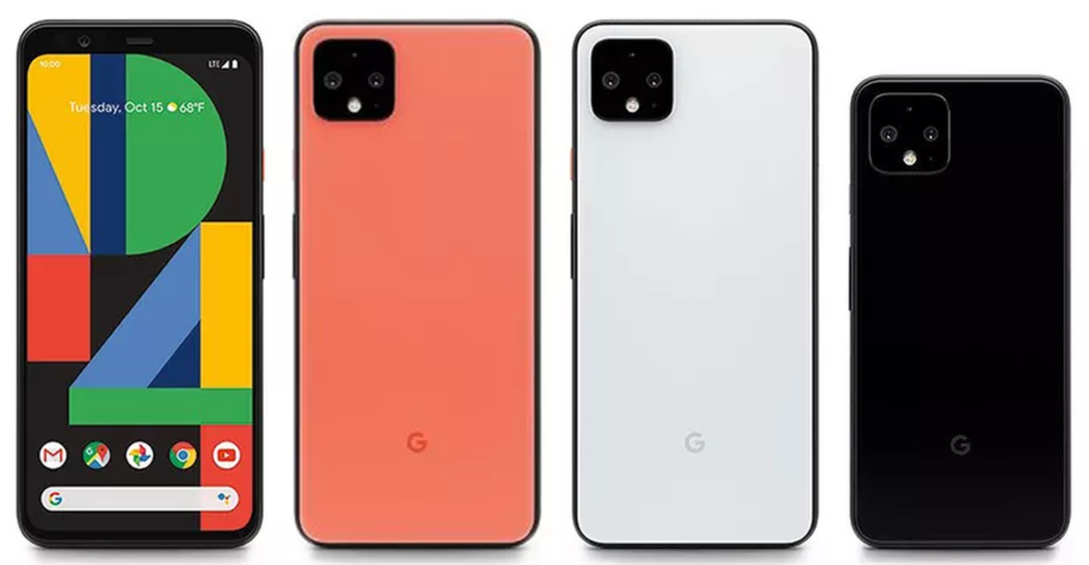 Googles Pixel 4 XL und das kleinere Pixel 4.