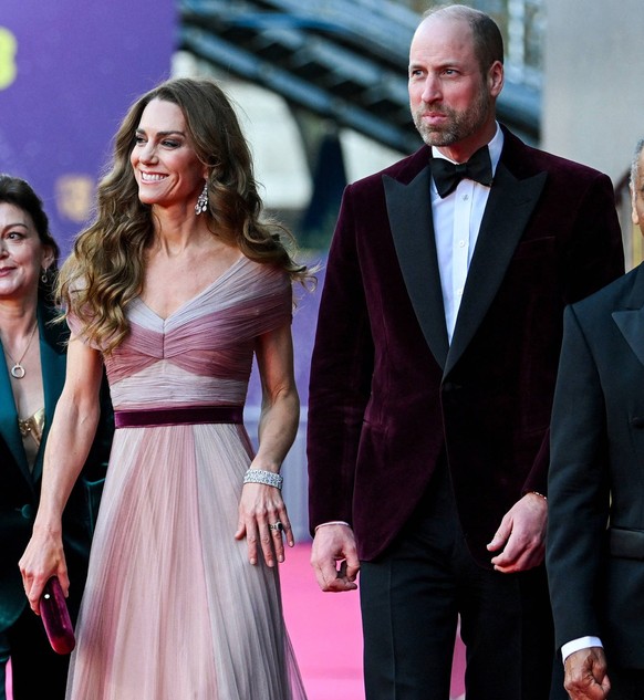 The Prince and Princess of Wales attend the BAFTA Film Awards The Prince and Princess of Wales attend the BAFTA Film Awards 2026, at the Royal Festival Hall, London, UK, on the 22nd February 2026. Pic ...