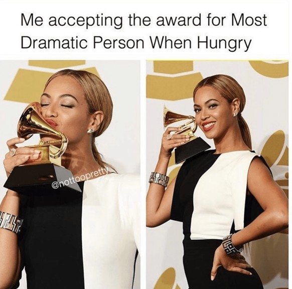 Hangry Memes: Beyonce bekommt Award