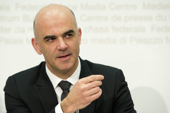 Bundesrat Alain Berset.