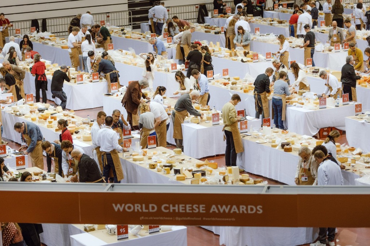 Am Donnerstag, 13. November 2025, finden die Bern die World Cheese Awards statt.