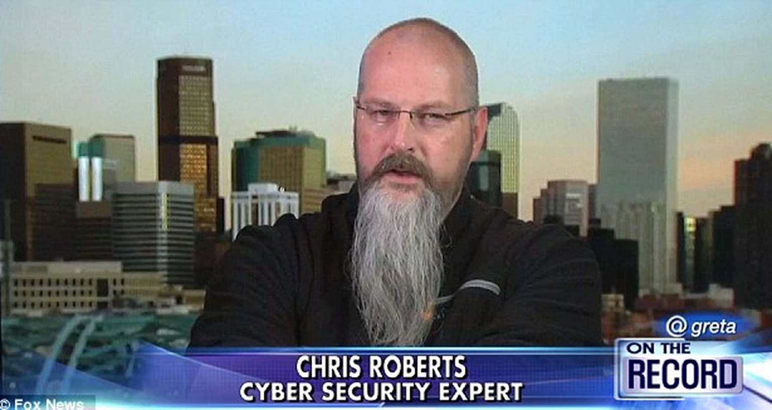 Cyber-Sicherheits-Experte und Hacker Chris Roberts.