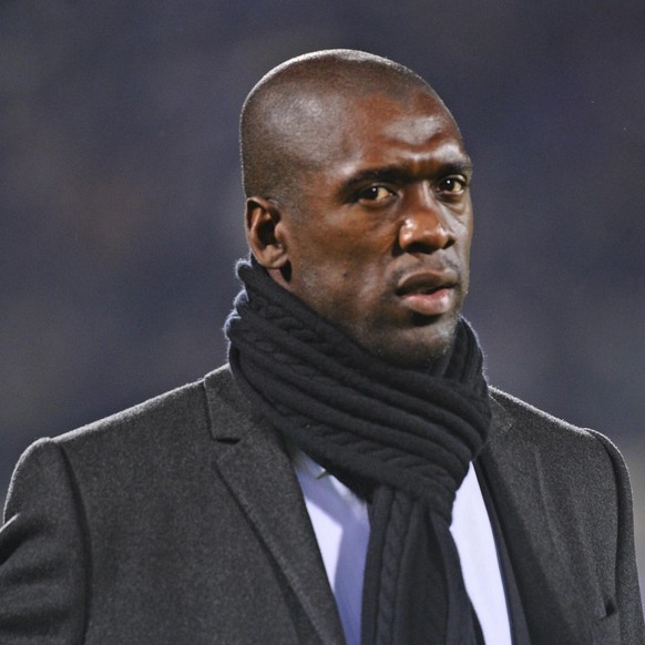 epa04246563 (FILE) Photo dated 26 March 2014 sahows Milan&#039;s coach Clarence Seedorf prior to the Italian Serie A soccer match between ACF Fiorentina and AC Milan at Artemio Franchi stadium in Flor ...