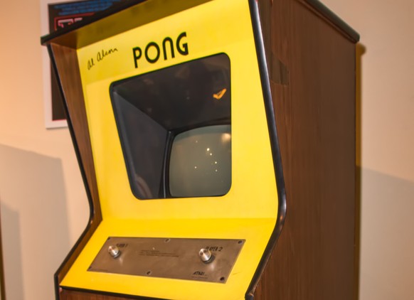 So sahen die ersten «Pong»-Automaten aus.