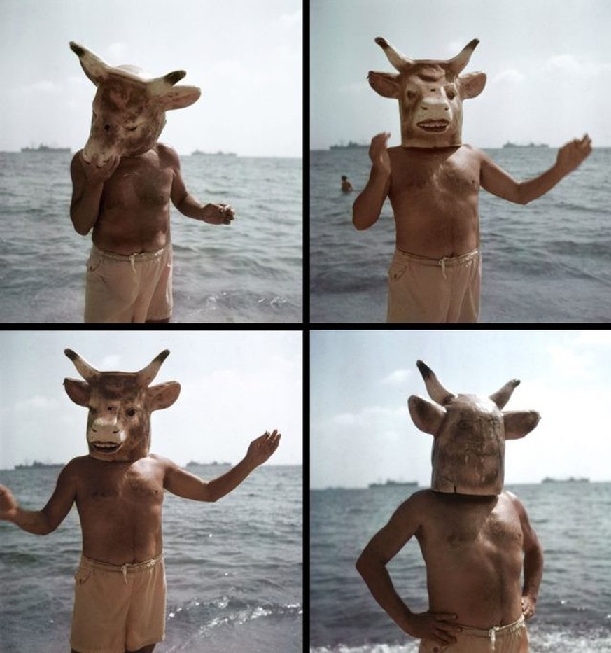 Pablo Picasso in minotaur mask, Côte d’Azur, 1949.

Gjon Mili/Life Picture Collection/Shutterstock